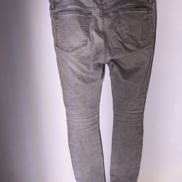Used Men's Gray Frame skinny Jeans sz 30 - Picture 6 of 9